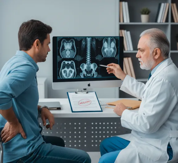 Cirurgia de Hérnia de Disco Negada: O que fazer e como obter a Liminar